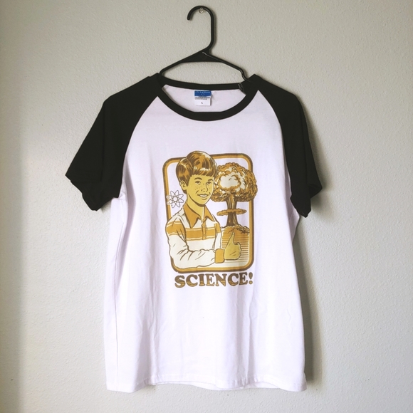 Other - NWOT Science! Baseball Graphic Shortsleeve Tee Shirt
